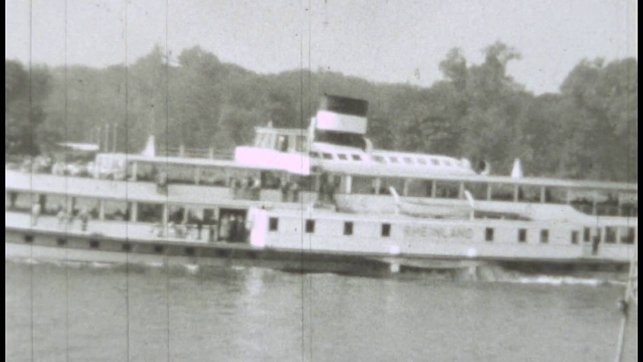 Königswinter und das Rheintal 1955