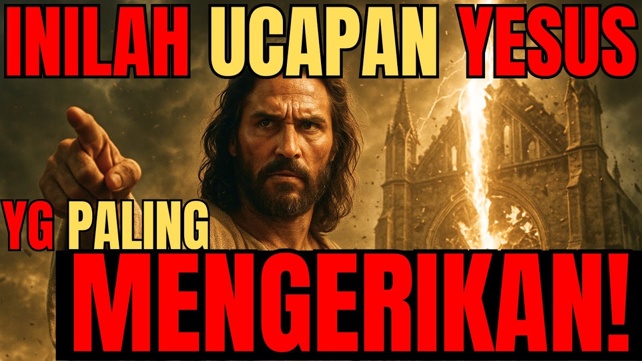 Perkataan YESUS yang Paling Mengerikan di ALKITAB! AYAT PALING TAJAM DARI MULUT YESUS