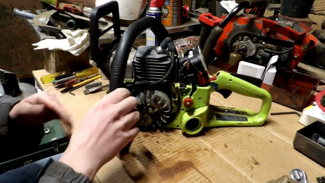 Building one Poulan chainsaw out of two Part - 1 Inspection & Disassembly Begins.