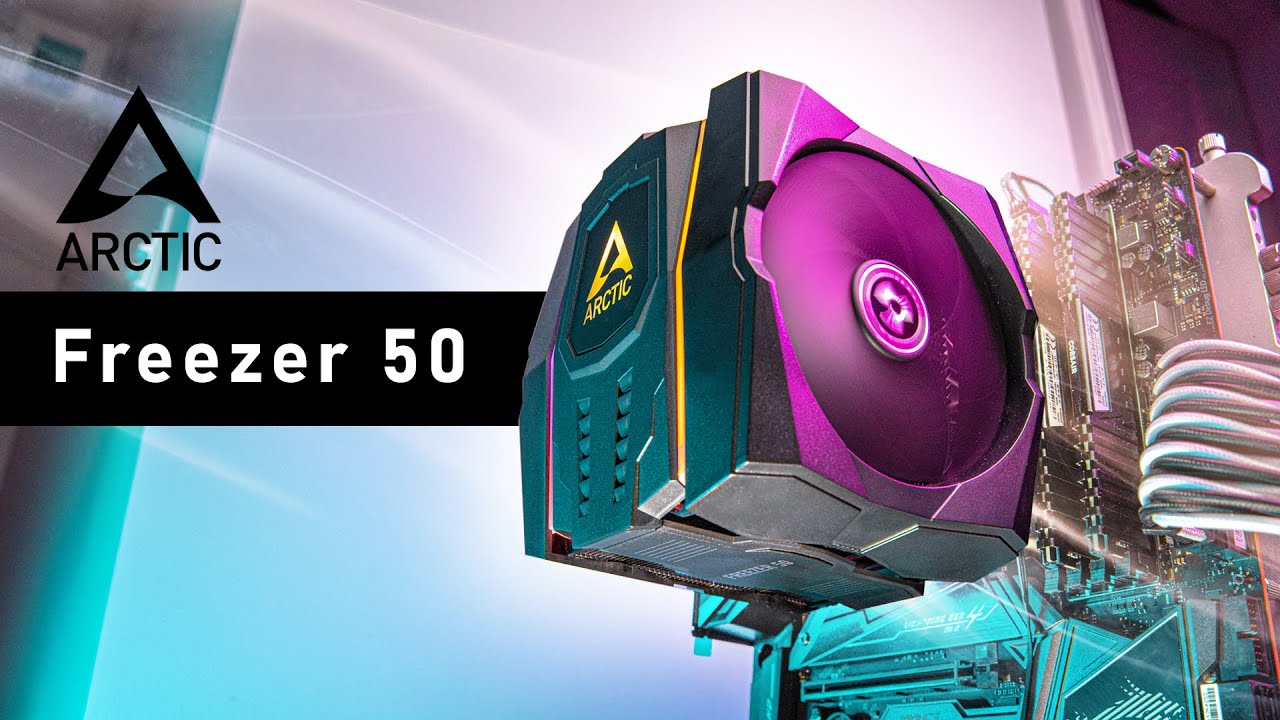 This CPU Cooler is SO GOOD - Arctic Freezer 50 Review