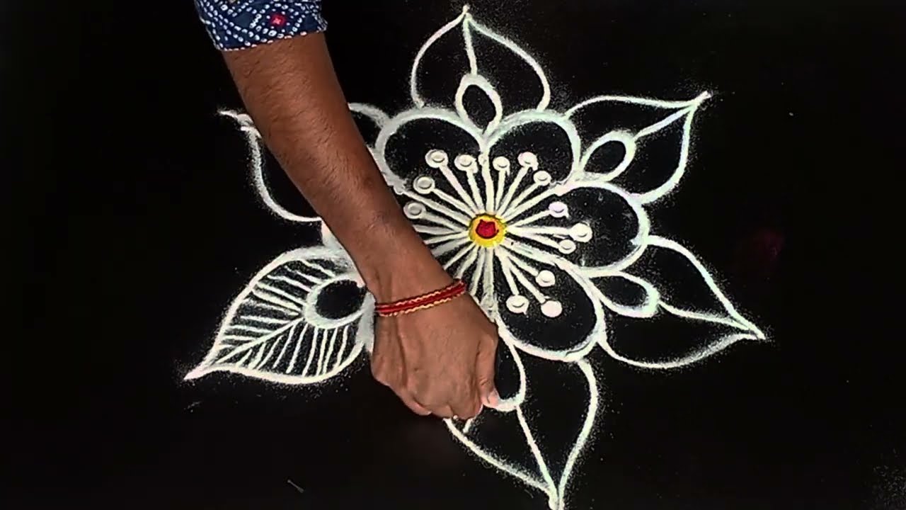 2 Simple Rangoli Designs 🌺 5*3 Dots Rangolis 🌺 Latest Muggulu 🌺 Easy Kolams 🌺 Daily Rangolis 🌺 Beaut