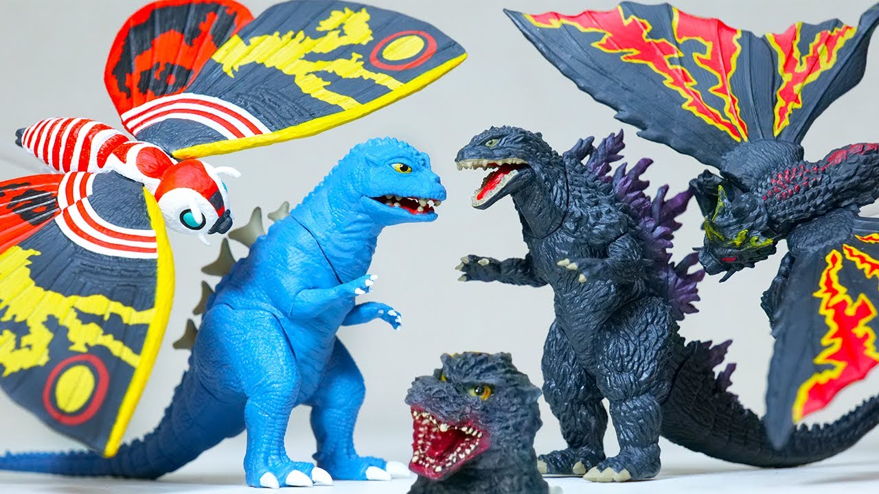 【HGゴジラvsモスラ】半目のベビーゴジラが可愛すぎる!!【バトラの良さ】ミレゴジの出来は!? ゴジラ2000ミレニアム ガシャポン ガチャ 全種