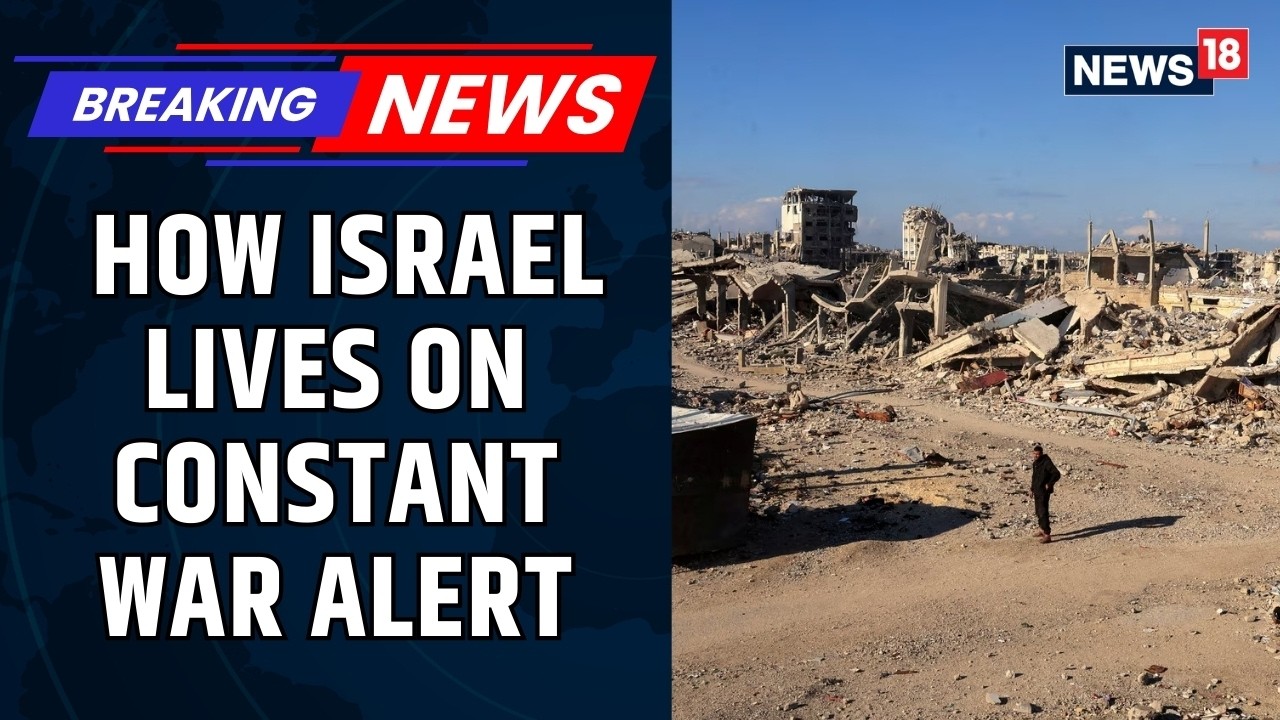 Sanjay Suri Reports From Tel Aviv as Israel Lives on Constant War Alert During Modi Visit | News18