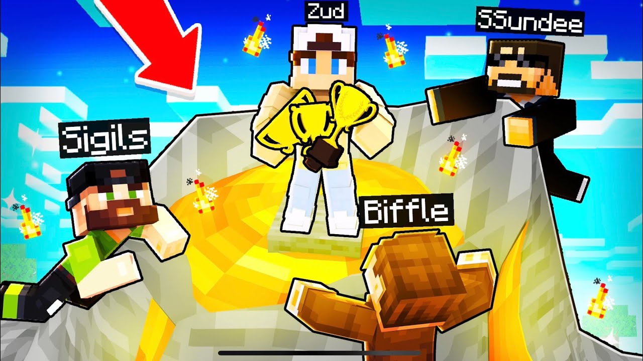 The LUCKIEST Board Game in Minecraft...