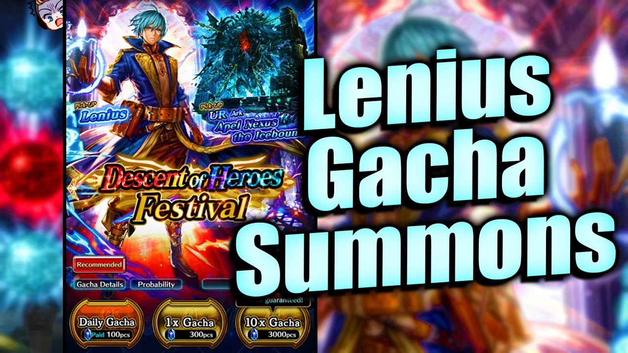 (Last Cloudia) LENIUS SUMMONS!! | Free Crystal Gacha
