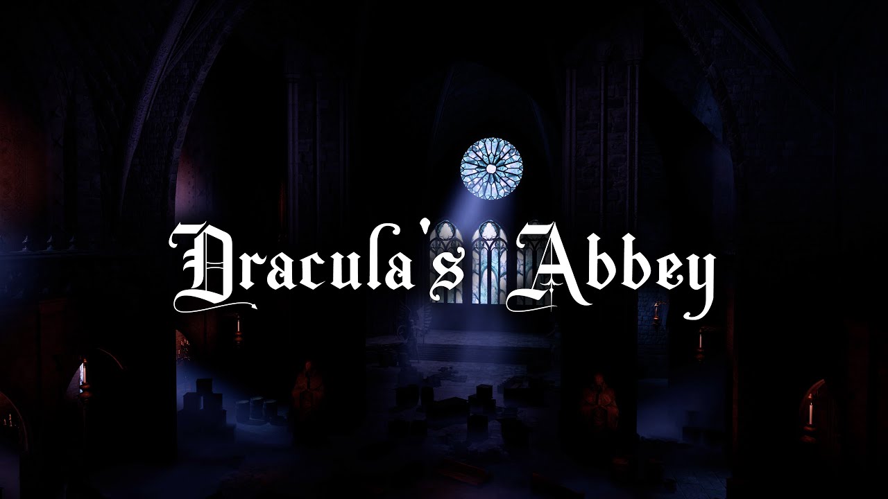 Dracula's Carfax Abbey | Abandoned Cathedral | Haunting Choir and Organ Music