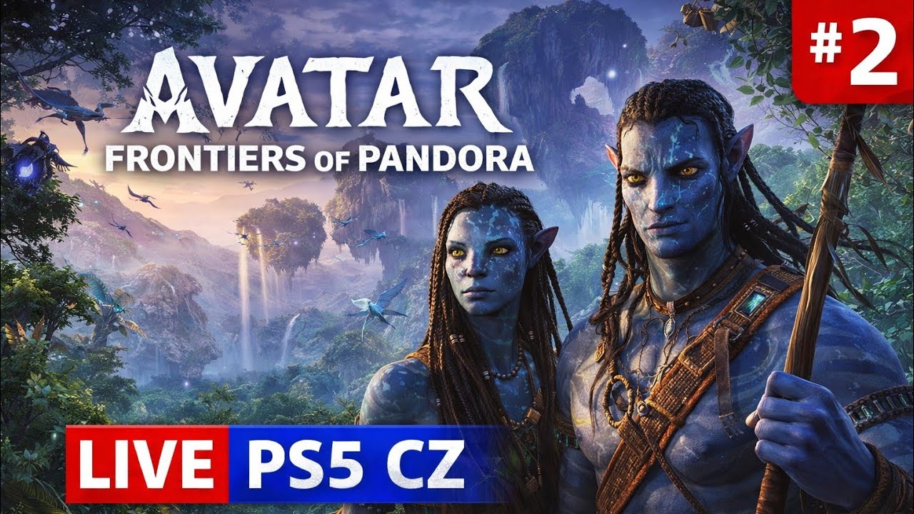 Avatar frontiers of Pandora|live cz PS5|