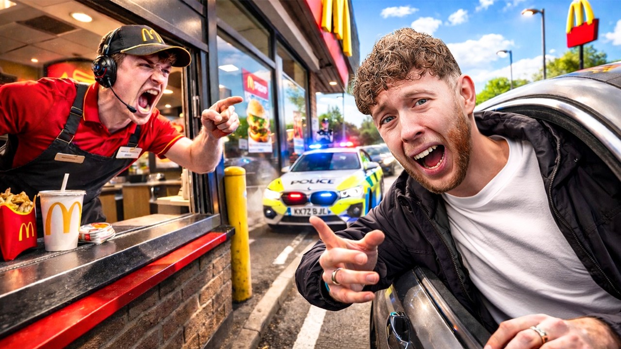 Driving Round McDonald's Drive Thru Without Ordering