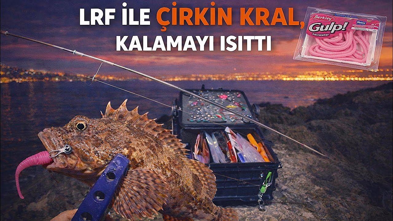 Mini Takımla Büyük Sürpriz – İskorpit Yakaladım! | İSTANBUL-KARTAL LRF AVI | Snap düğümü,silikonlar.