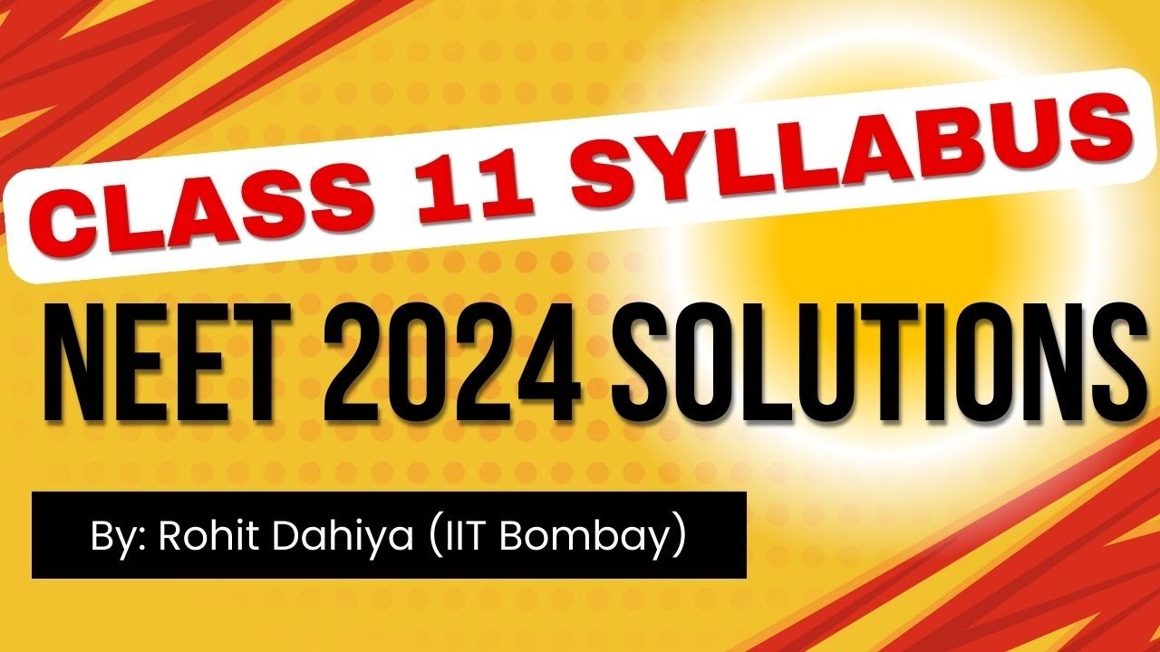 NEET 2024 Solutions 05 May 2024 and 23 June 2024 (Re Test) Part 1 #neet2024 #neet2025
