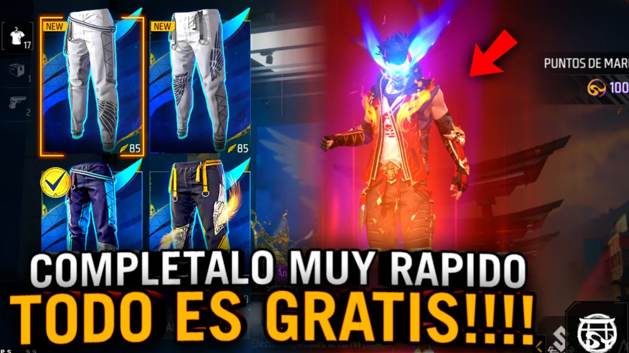 Como GANAR ANGELICALES BLANCOS y TODAS las SKINS GR4TIS de SISTEMA TREND en FREE FIRE😱Agenda Semanal
