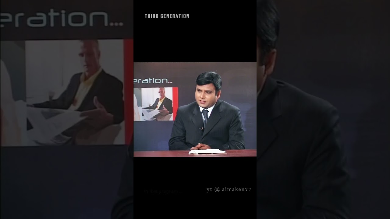 Watch Complete Video on our Channel | Third Generation with Prof A.D. Maken