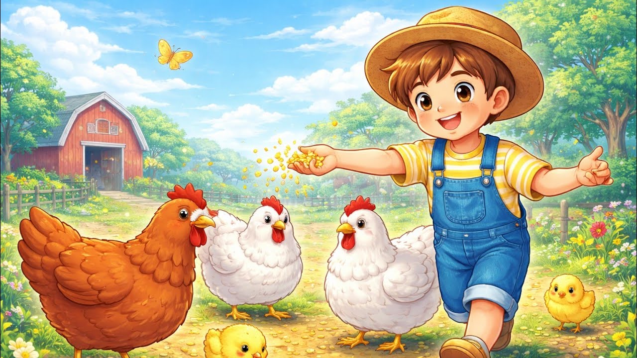 Fun Chicken Songs for Kids 🐔🎶 | Farm Animal Songs Compilation”