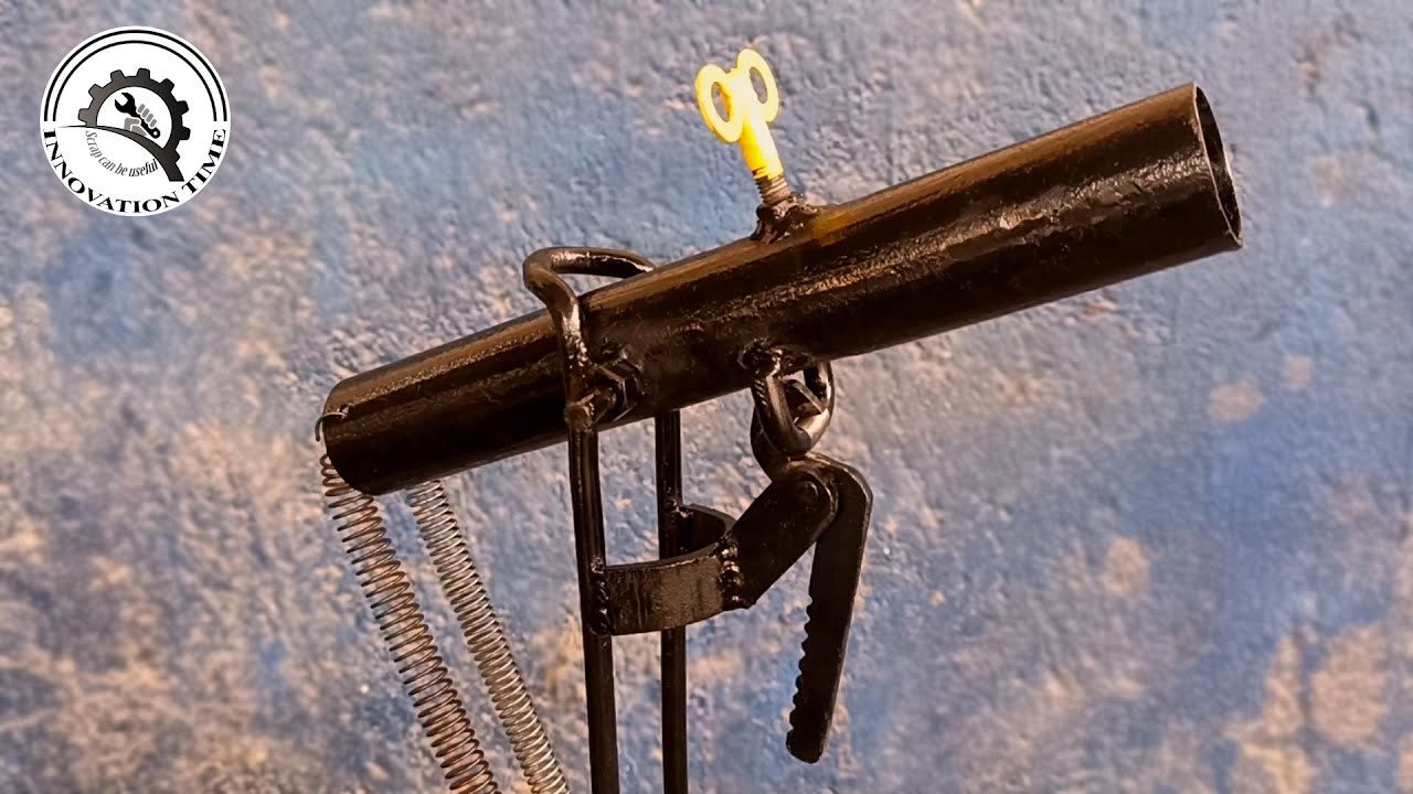 AMAZING DIY IDEA FOR FISHING || AUTOMATIC FISH ROD HOLDER