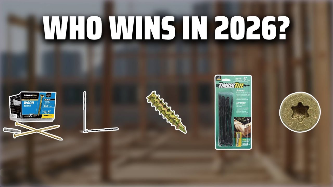 The Top 5 Best 6 Inch Screws in 2026 - Must Watch Before Buying!