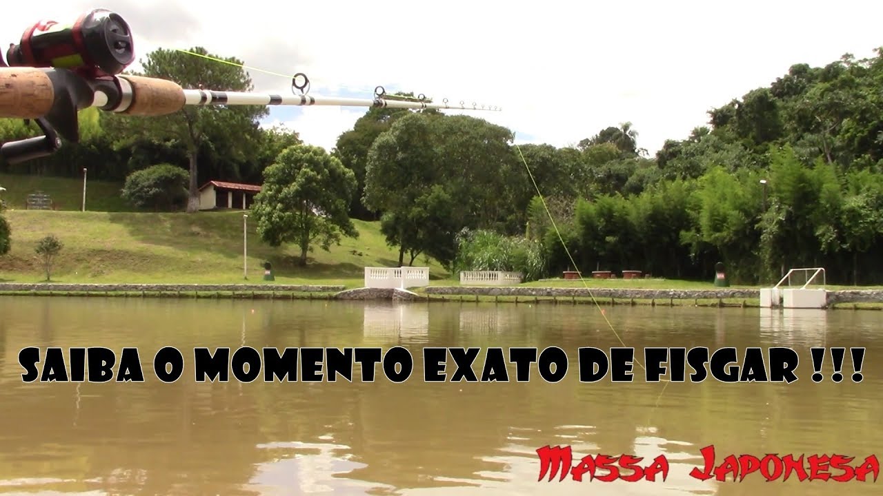 DICA: MOMENTO DE FISGADA NA PESCA DE FUNDO.