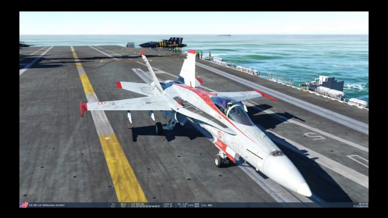 DCS - Dilixo - appontage F18 case 1