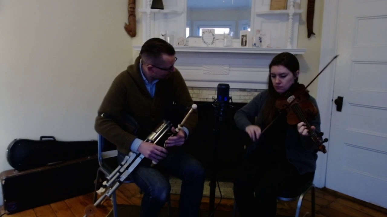 The Peeler's Jacket/Duke of Leinster | Will Woodson & Caitlin Finley, Uilleann Pipes and Fiddle