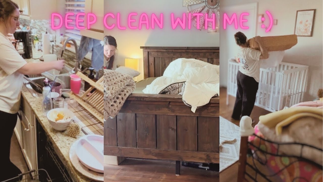 Deep Clean & Listen With Me :) #cleanwithme #housecleaning #cleaning #sahm #clean #god #organization
