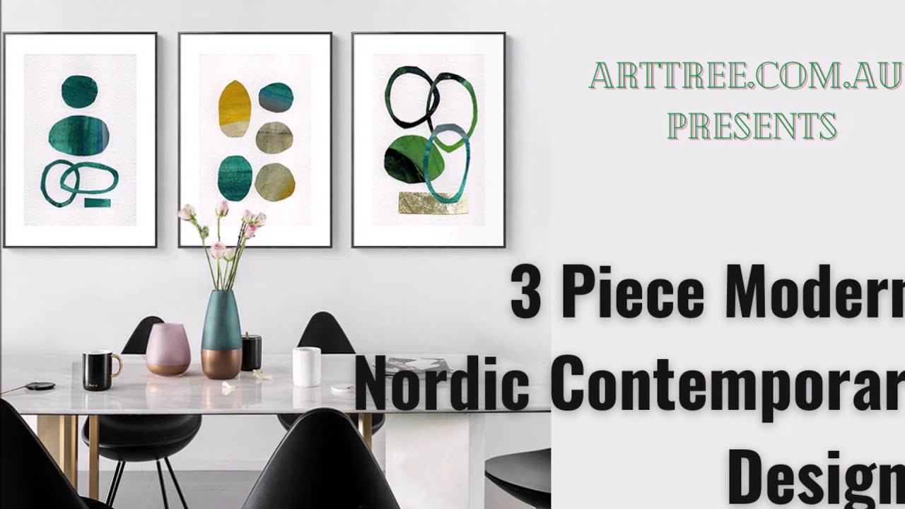 3 Piece Wall Art Canvas Prints | 3 Piece Painting | Set of 3 Prints