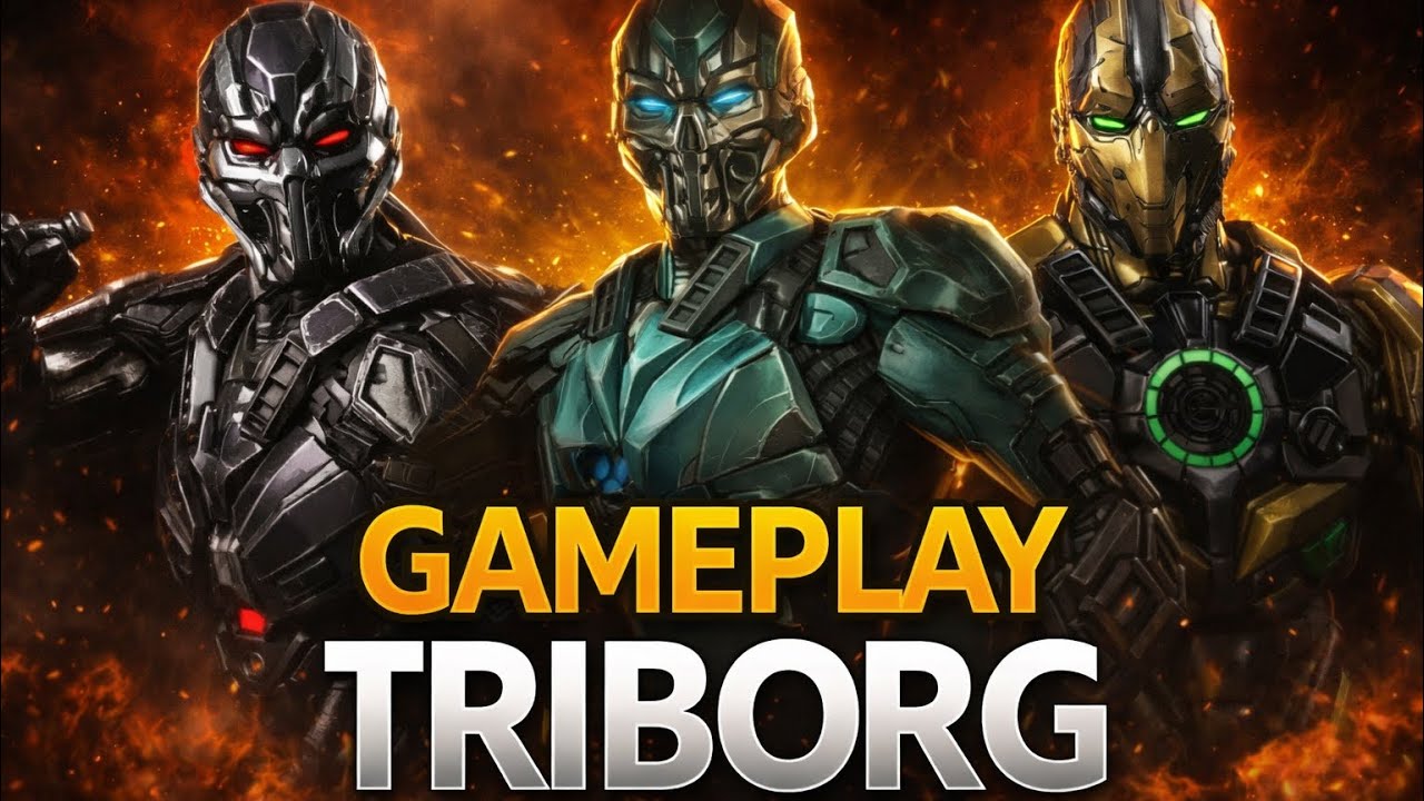 BRUTALITY TRIBORG MORTAL KOMBAT MOBILE ROMPIÉNDOLA EN GUERRA DE FACCIONES🔥