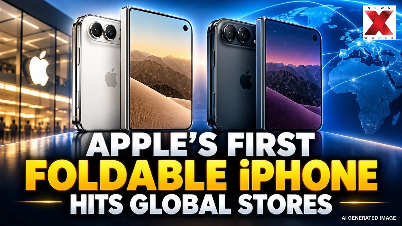 Apple iPhone Duo Launches Worldwide As Foldable iPhone Hits Stores | NewsX World