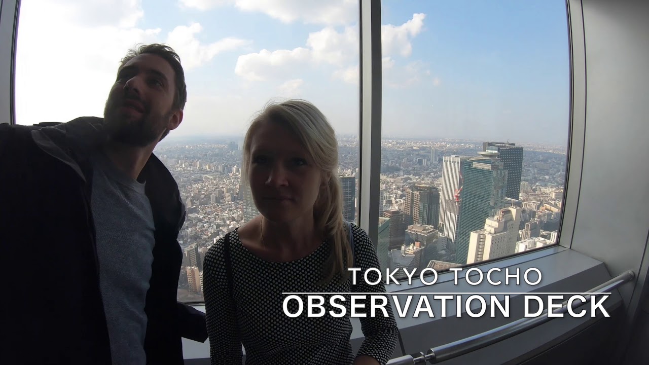 【4K】TOKYO SHINKJUKU  TOCHOOBSERVATION DECK|TRAVEL GUIDE|