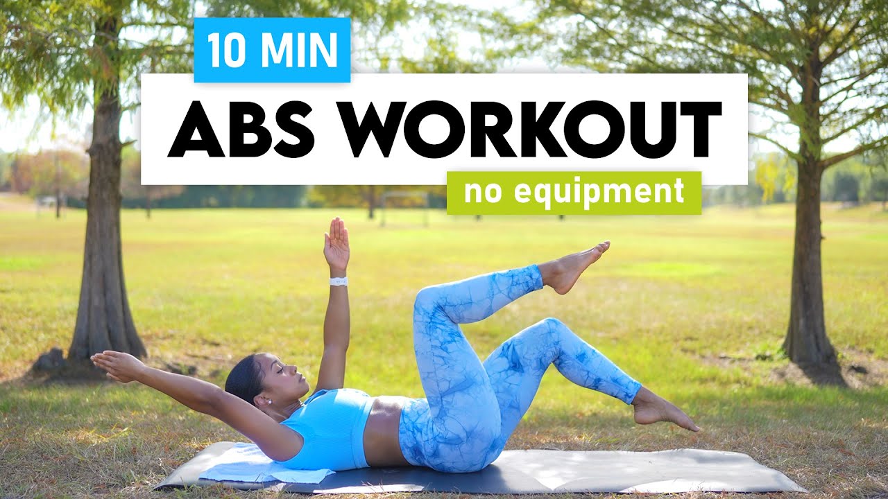 10 MIN Belly Burning Abs Workout 🔥| no equipment