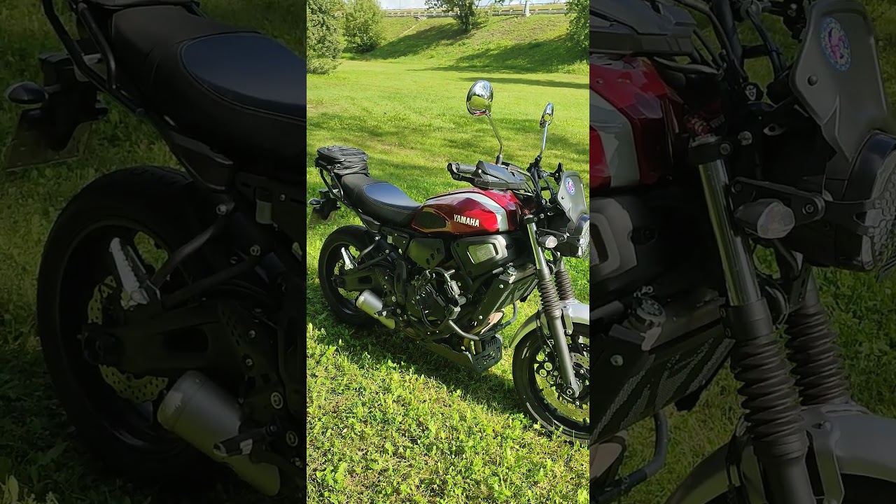 Снят самый рафинированный обзор на Yamaha XSR 700#PMG