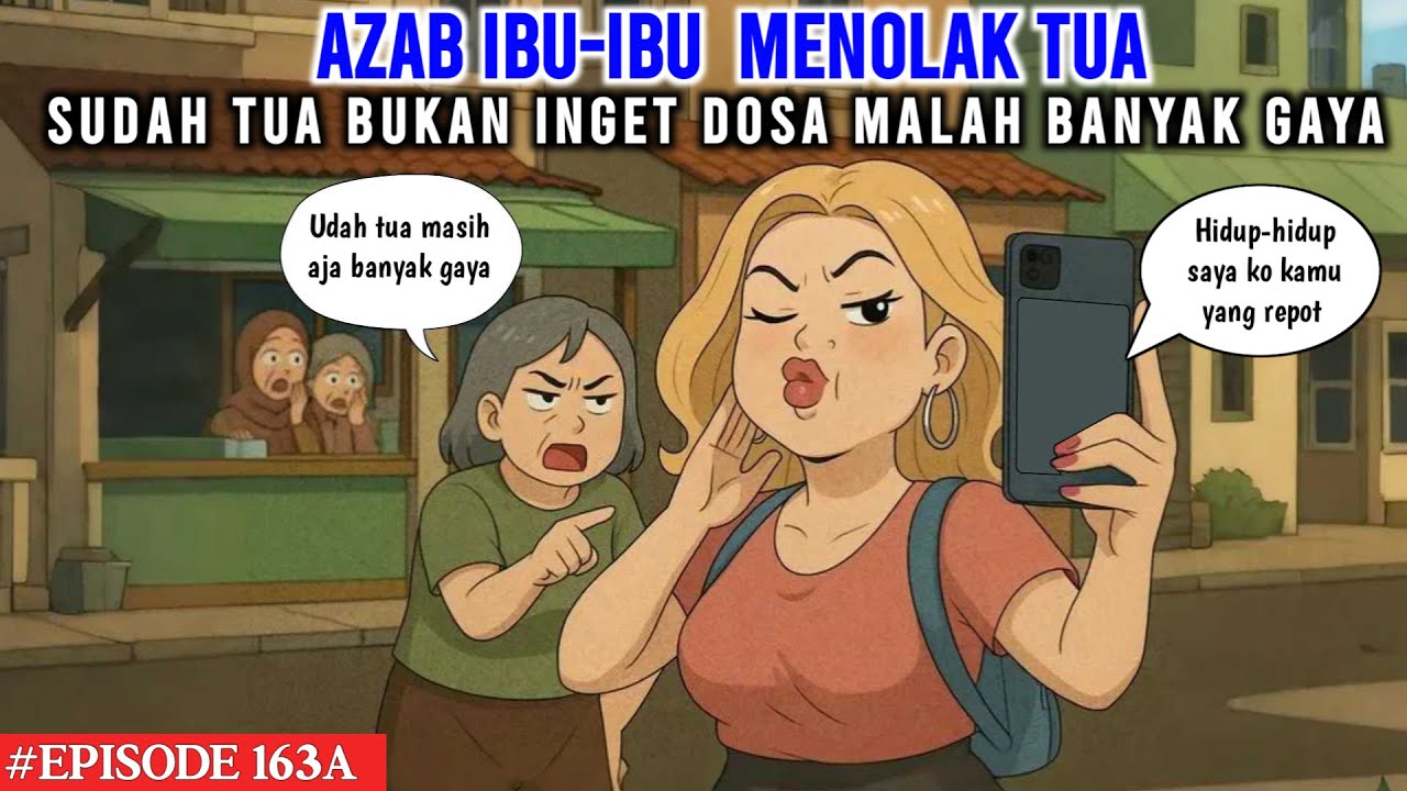 AZAB IBU-IBU  MENOLAK TUA!  SUDAH TUA BUKAN INGET DOSA MALAH BANYAK GAYA | COCO MEONG EPISODE 163A