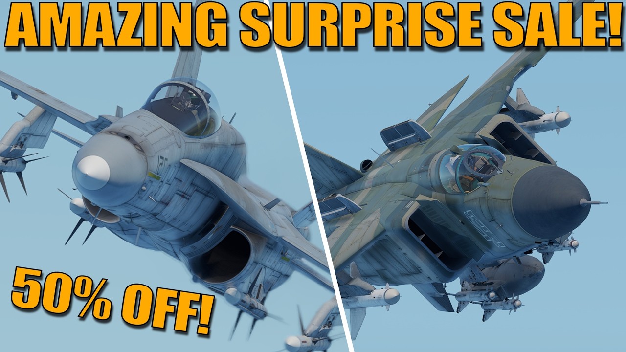 Удивительная распродажа-сюрприз! Скидка 50% на технику в магазине! - War Thunder
