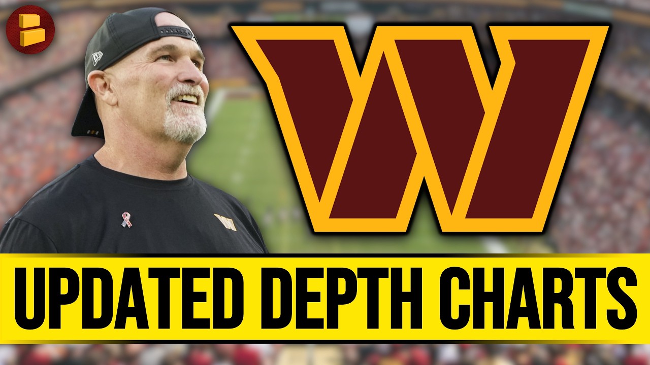 UPDATED Washington Commanders 2026 Depth Charts After Roster Cuts | Commanders News