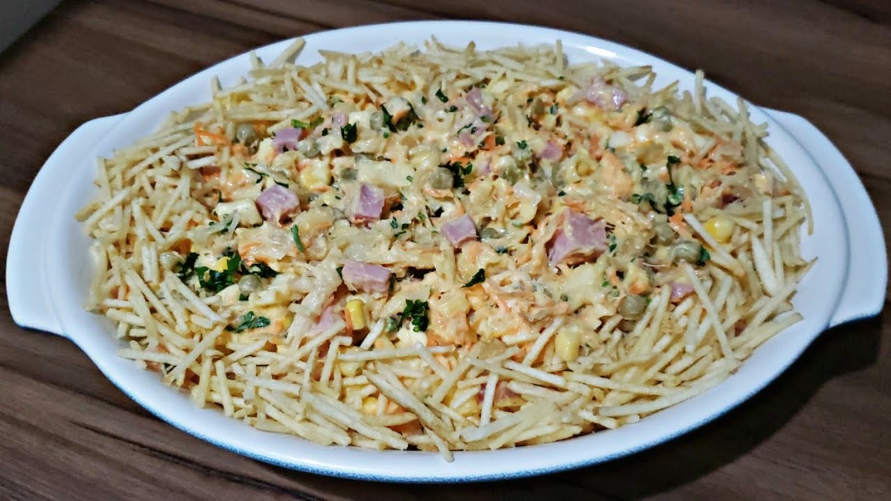 Salpicão de Bacalhau - Especial de Natal