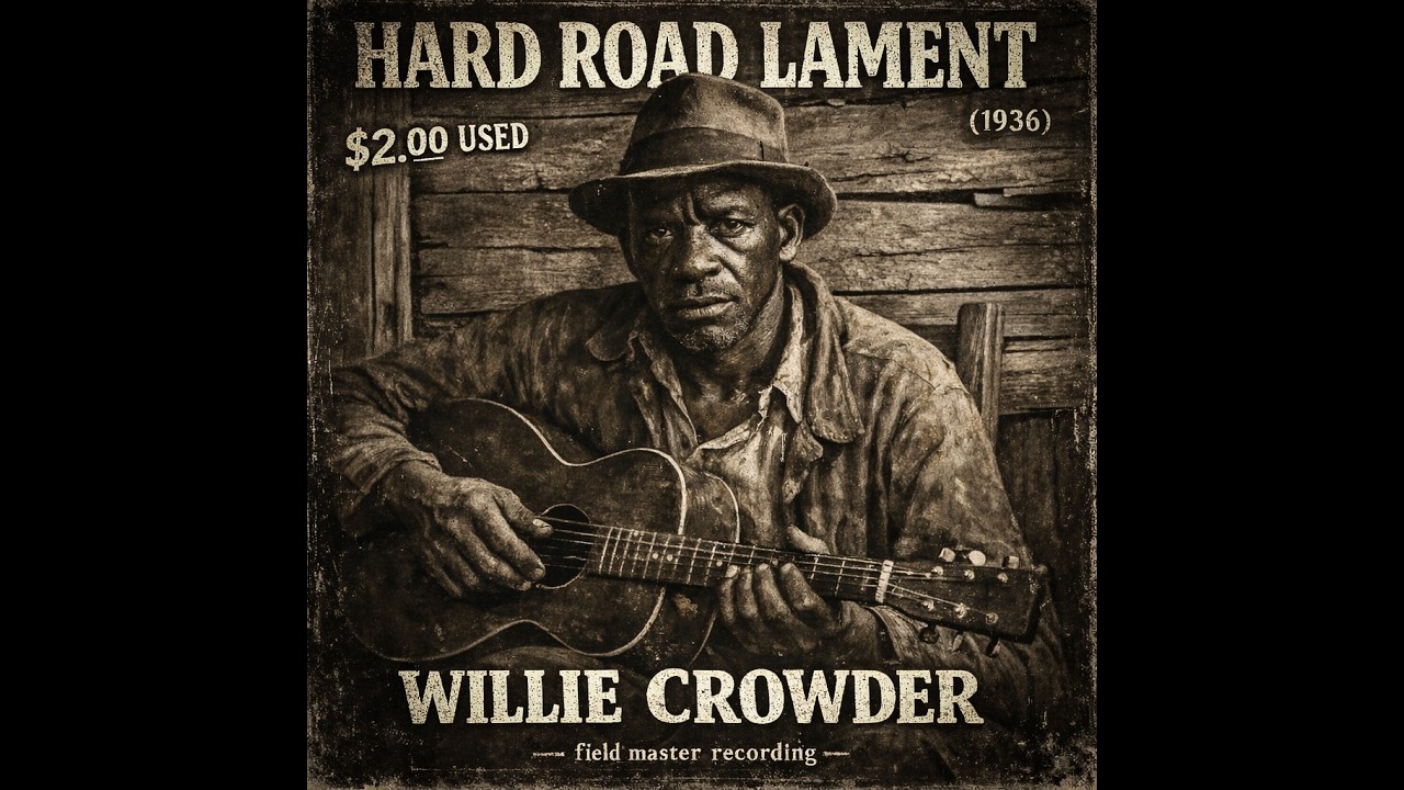 Willie Crowder – Lost 1960 Delta Blues from the Deep South | Dusty Roads & Haunted Nights