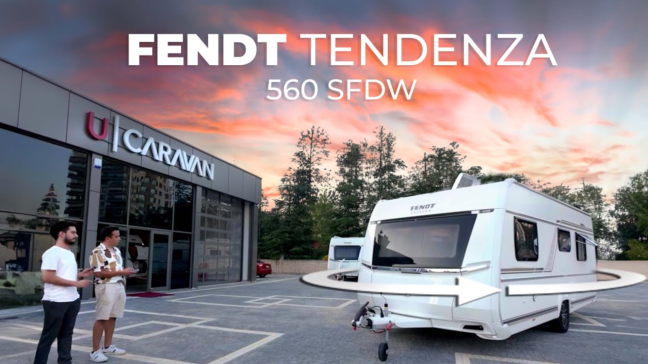 Kendi Kendine Giden Çekme Karavan - Fendt Tendenza 560 SFDW'u inceledik. #karavan #çekmekaravan