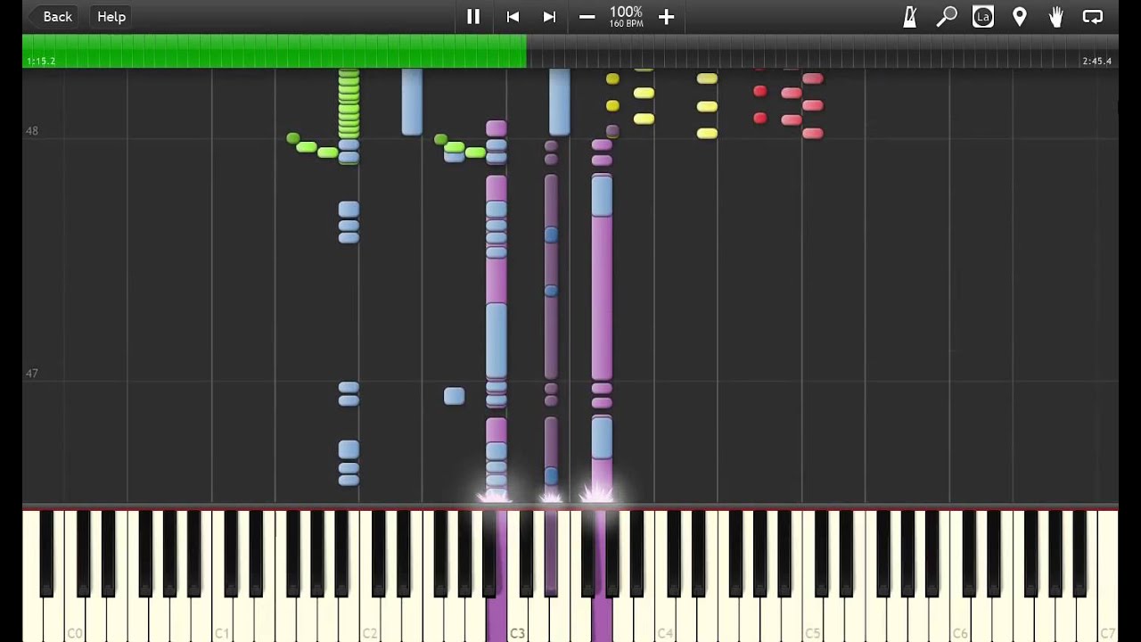 Richard Wagner Ride of The Valkyries Midi Synthesia
