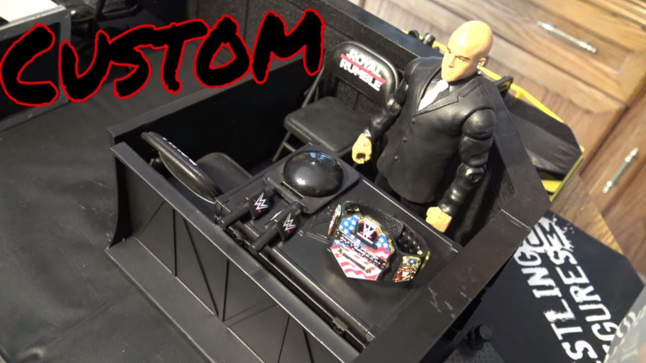 How to make a Timekeepers area for WWE Figures