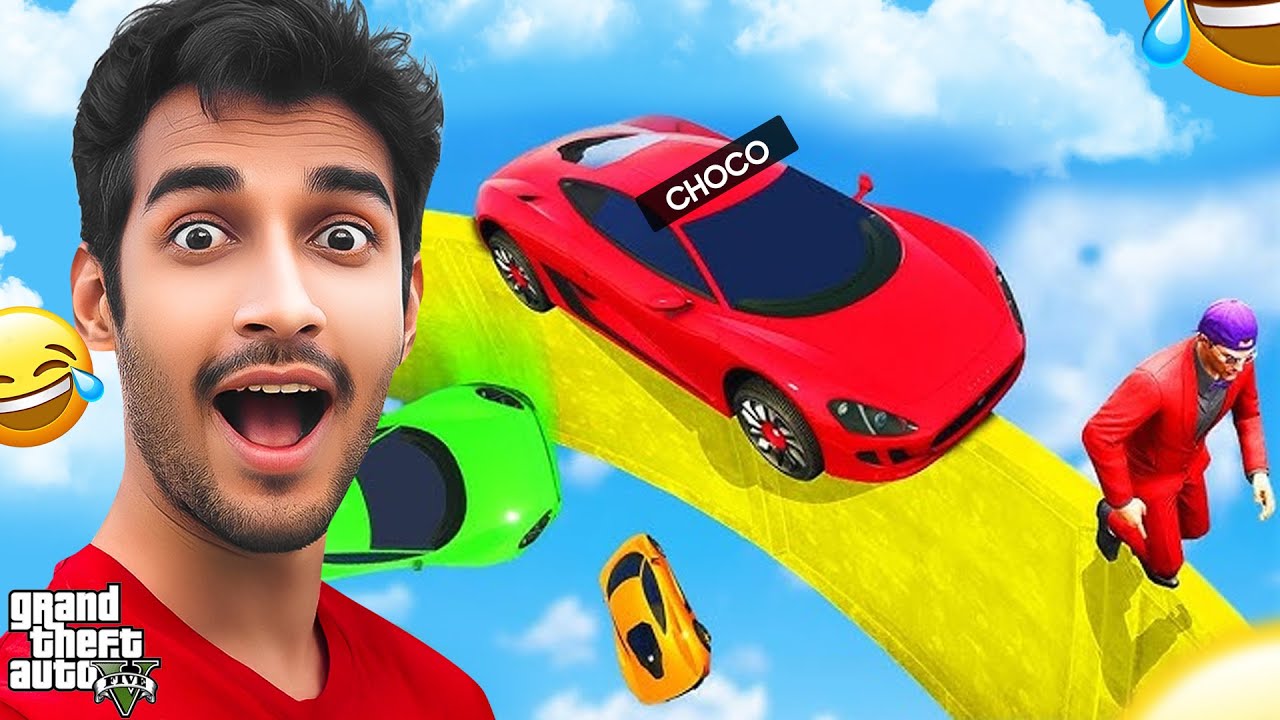 INSANE Car Parkour Race in GTA 5