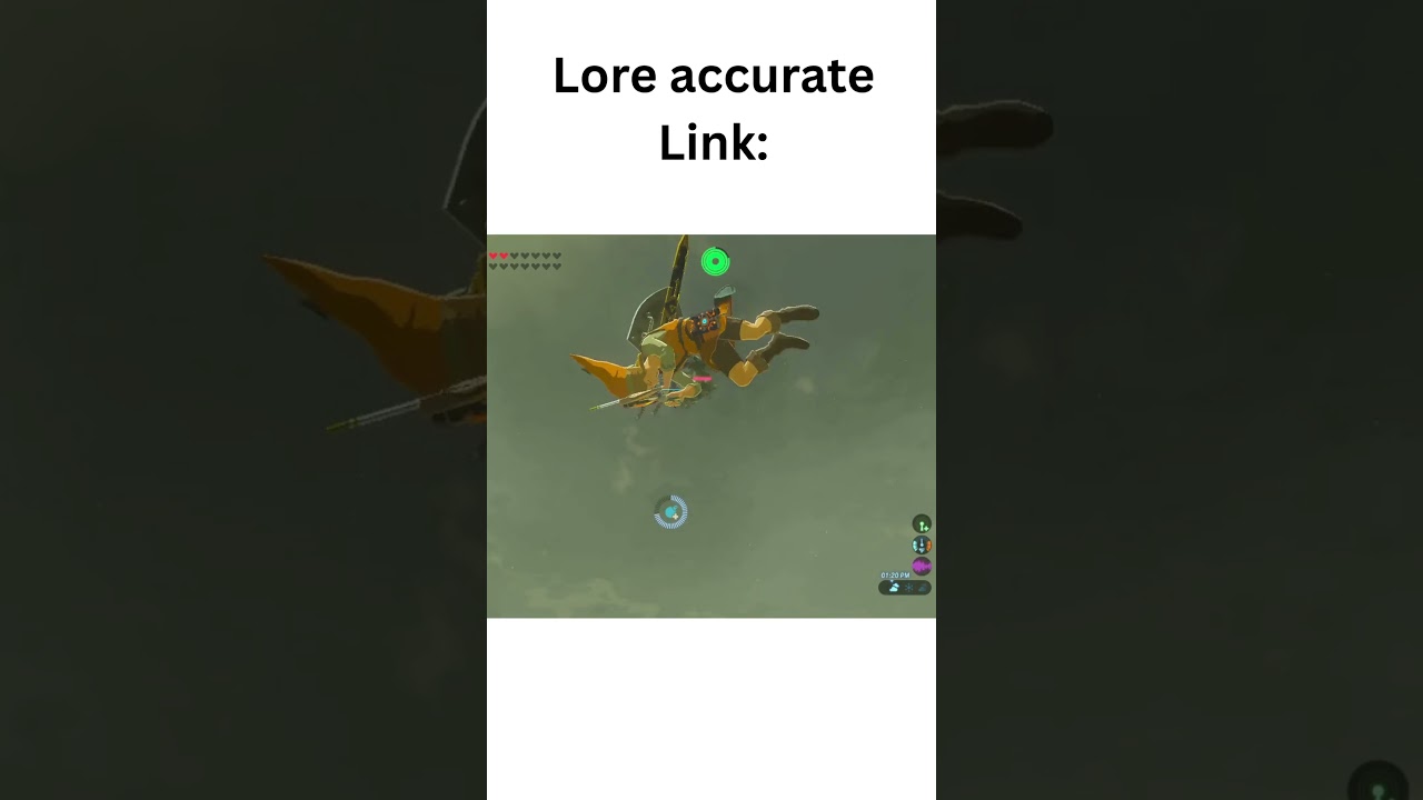 One of my best trickshots so far 🥹  #botwshorts #zelda #glitchmoments #trickshots #tlozbotw #tloz