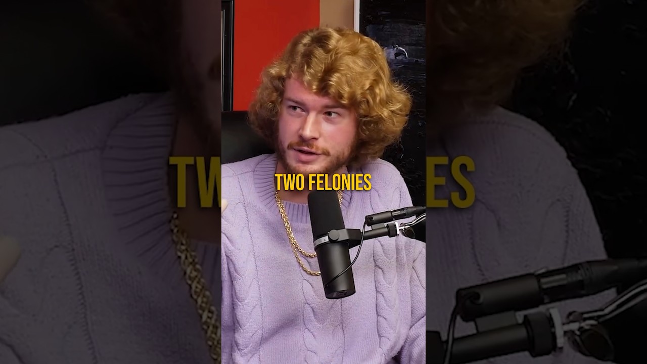 Как YUNG GRAVY получил ДВА ПРЕСТУПЛЕНИЯ. 😮 #yunggravy #theovon #podcast #rap