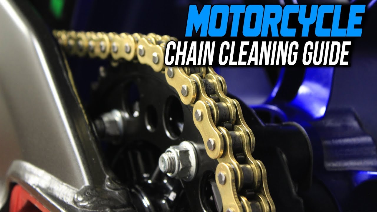 How To Clean a Motorcycle Chain | Sportbiketrackgear.com