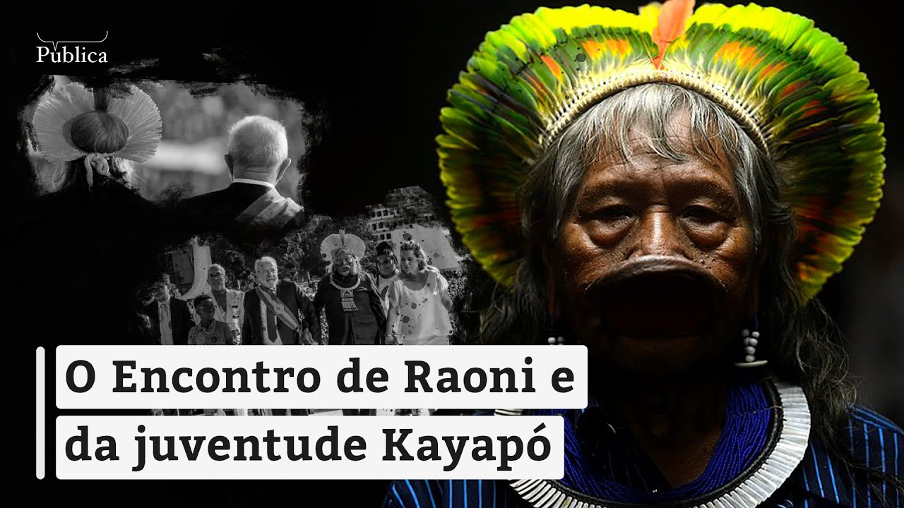 O Encontro de Raoni e da juventude Kayapó