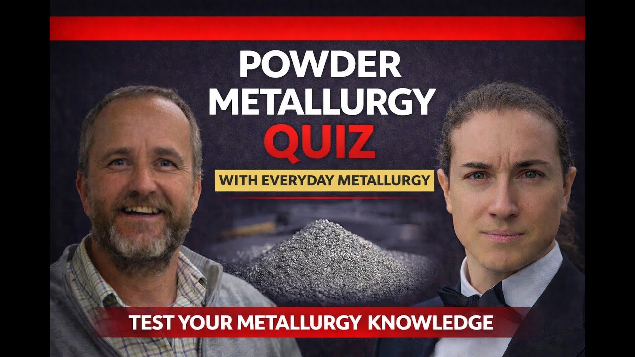 POWDER METALLURGY EXPLAINED | Quiz with Everyday Metallurgy