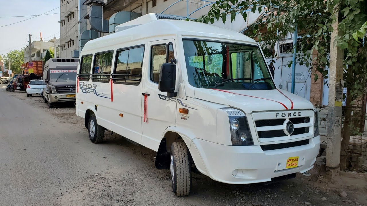Force Traveller Super 17 Seater AC BS6-2 New 2024 Model Caravan Review (Price, Features, Mileage)