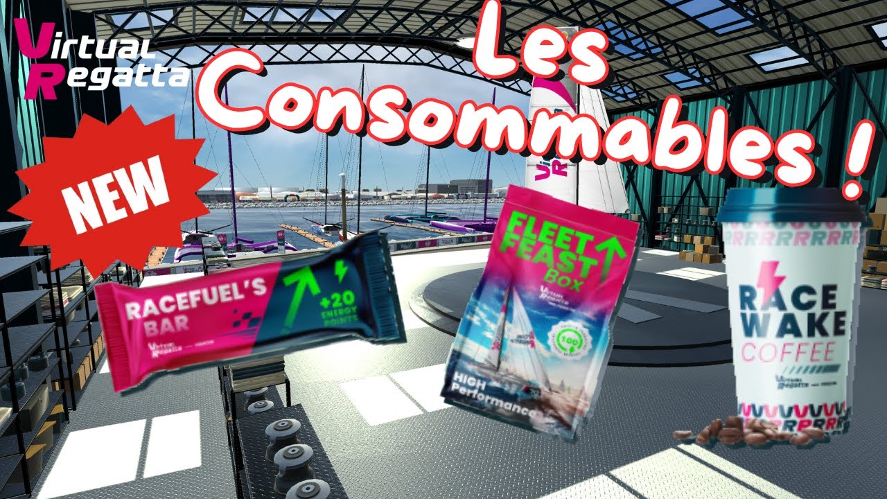 COMMENT BIEN UTILISER LES CONSOMMABLES POUR LE VENDEE GLOBE VIRTUEL 2024  ?