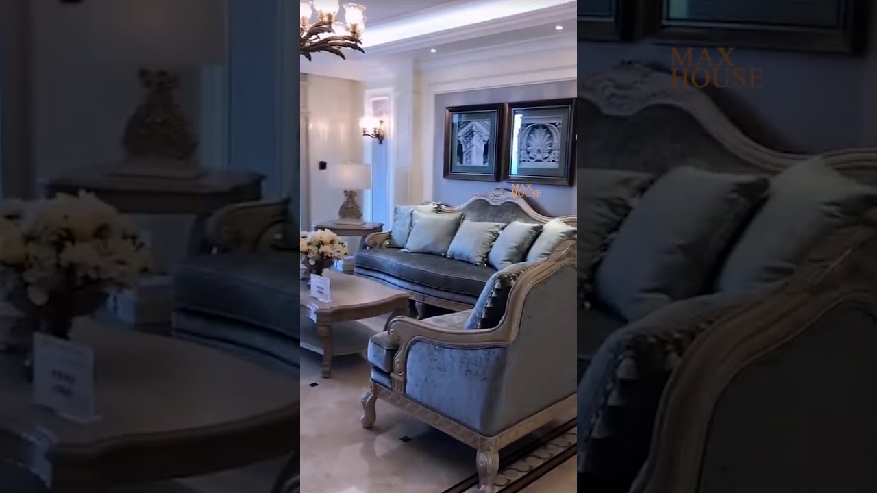 Interior Design - Living Room Tour Modern with Neoclassical Architecture | MAX HOUSE #41