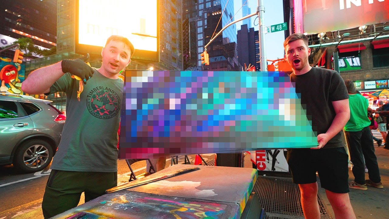 Painting Over the $6,200,000 Banana Art