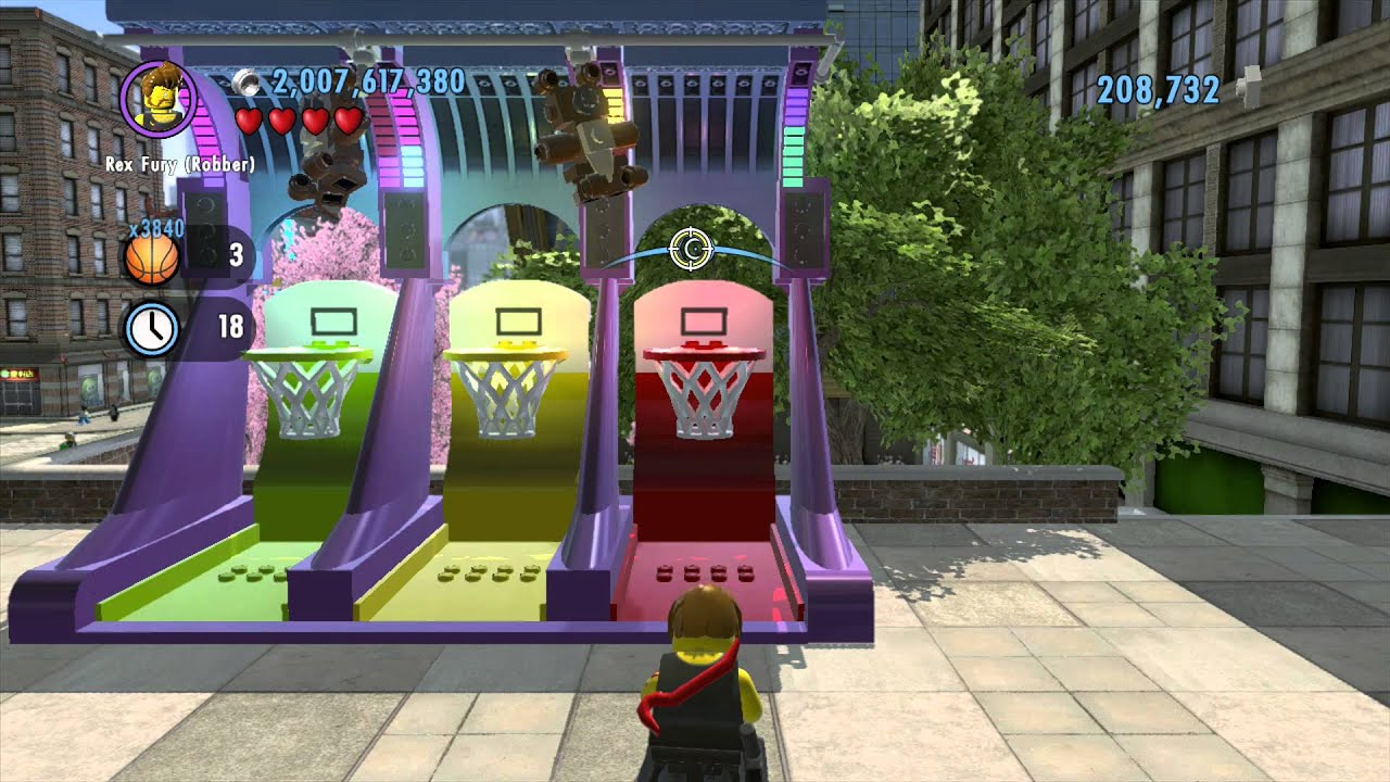 LEGO City Undercover (Wii U) ~ Руководство по коллекционным предметам — Фестивальная площадь (час...
