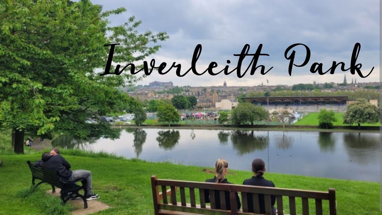 Edinburgh Travels l Sundial - Inverleith Park l Overlooking Lakes and beautiful sceneries