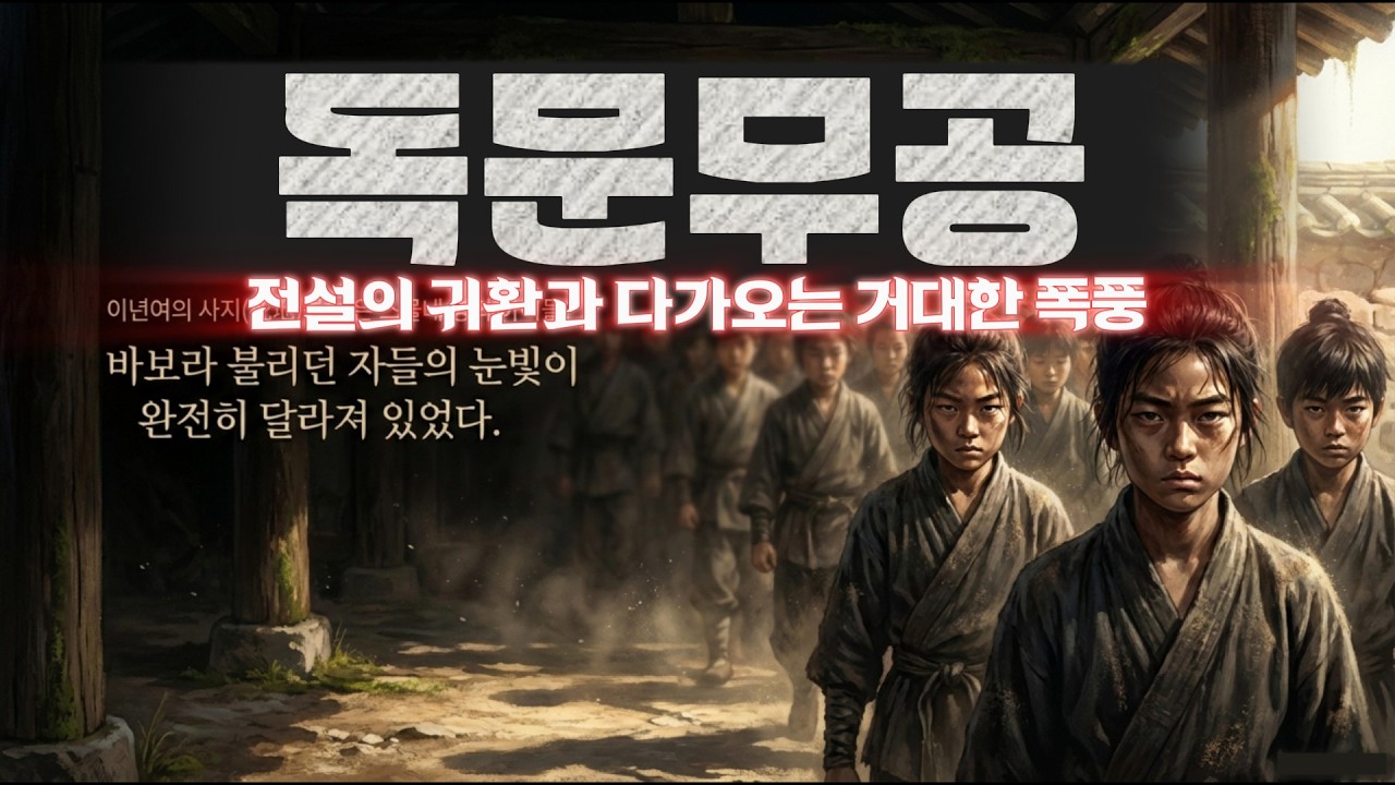 독문무공(1편) 천하문의 바보 소공자의 각성과 문파의 반격 #무협드라마 #무협소설 #무협오디오북 #천하제일